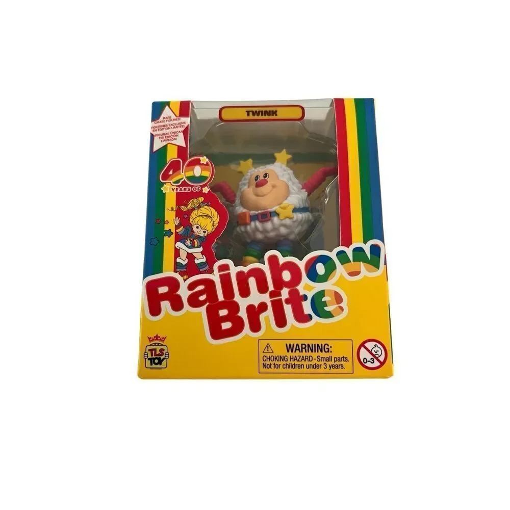 Official Rainbow Brite TLS Twink mini Figure 40th Anniversary NEW BOX cheebees